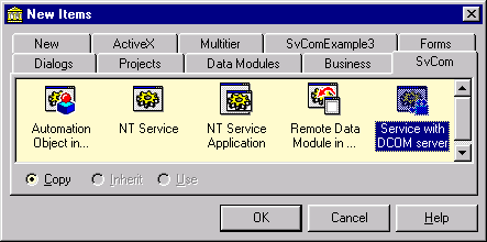 New DCOM-In-Service module